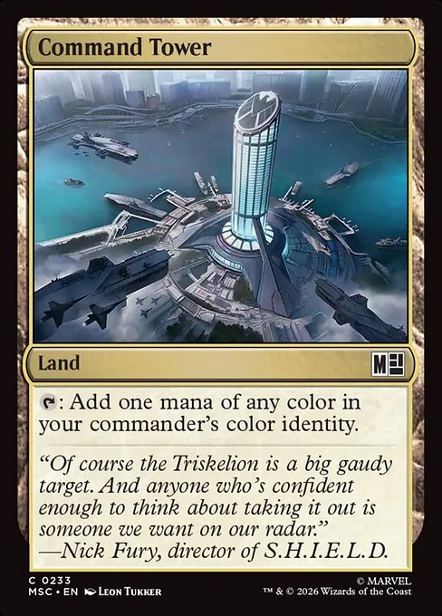 Command Tower — MSC 233