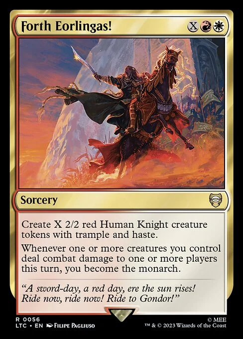 Forth Eorlingas! — LTC 56