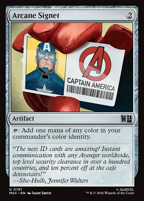 Arcane Signet — MSC 191