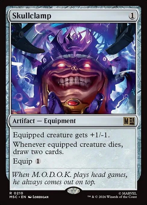 Skullclamp — MSC 210