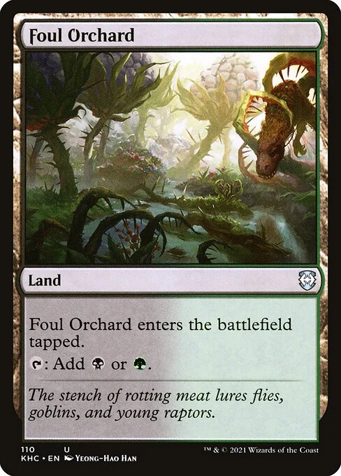 Foul Orchard — KHC 110