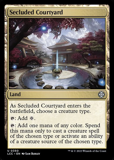 Secluded Courtyard — LCC 350