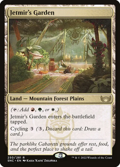 Jetmir's Garden — SNC 250, foil