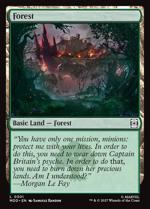 Forest x9 — MDD 301