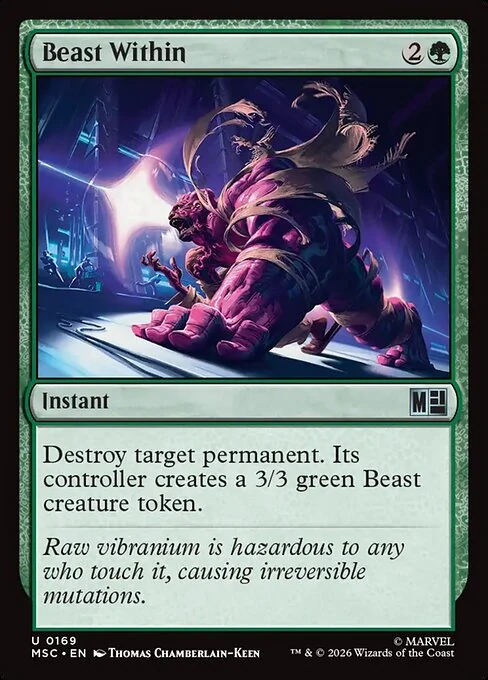 Beast Within — MSC 169