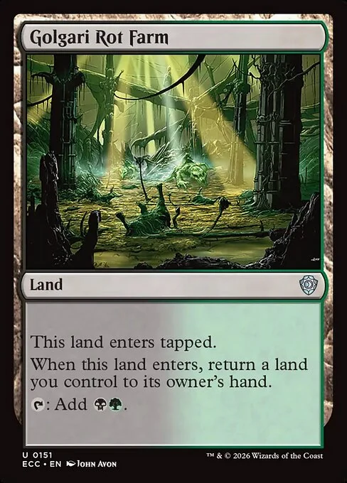 Golgari Rot Farm — ECC 151