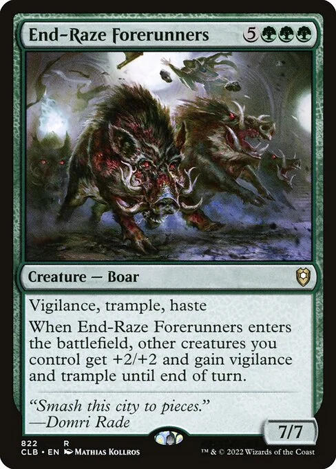 End-Raze Forerunners — CLB 822