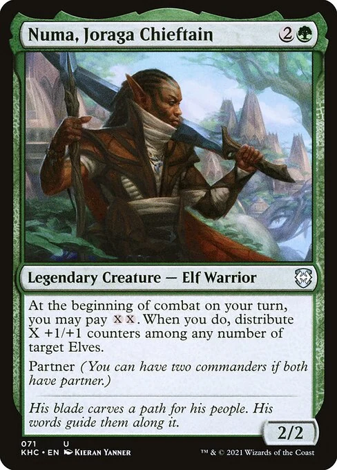 Numa, Joraga Chieftain — KHC 71
