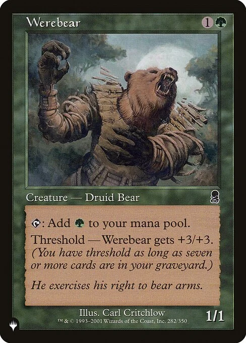 Werebear — PLST ODY-282