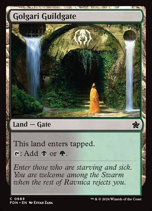 Golgari Guildgate — FDN 689