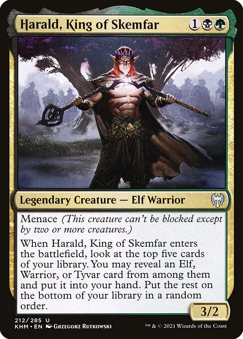 Harald, King of Skemfar — KHM 212