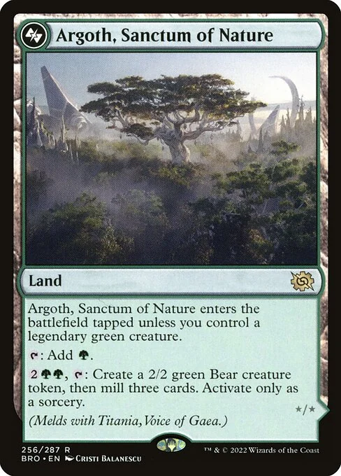 Argoth, Sanctum of Nature — BRO 256