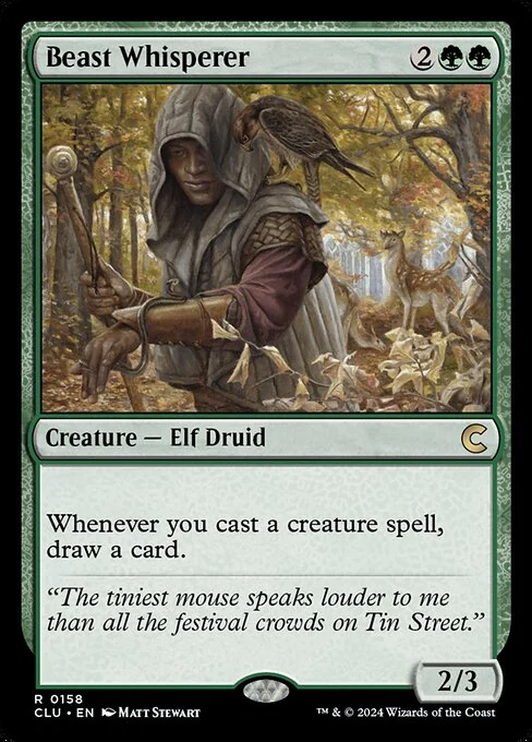 Beast Whisperer — CLU 158