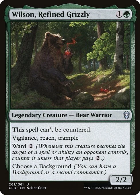 Wilson, Refined Grizzly — CLB 261