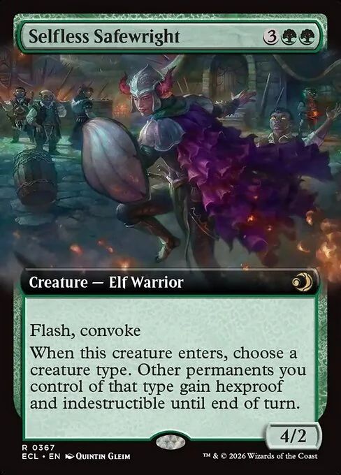 Selfless Safewright — ECL 367