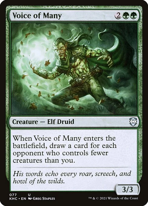 Voice of Many — KHC 77